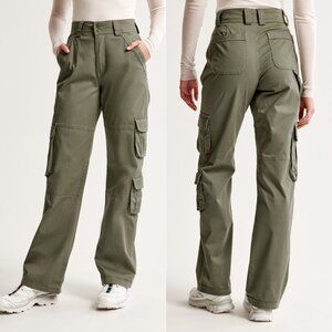 Abercrombie & Fitch Green Relaxed Carpenter Cargo Pants 37248